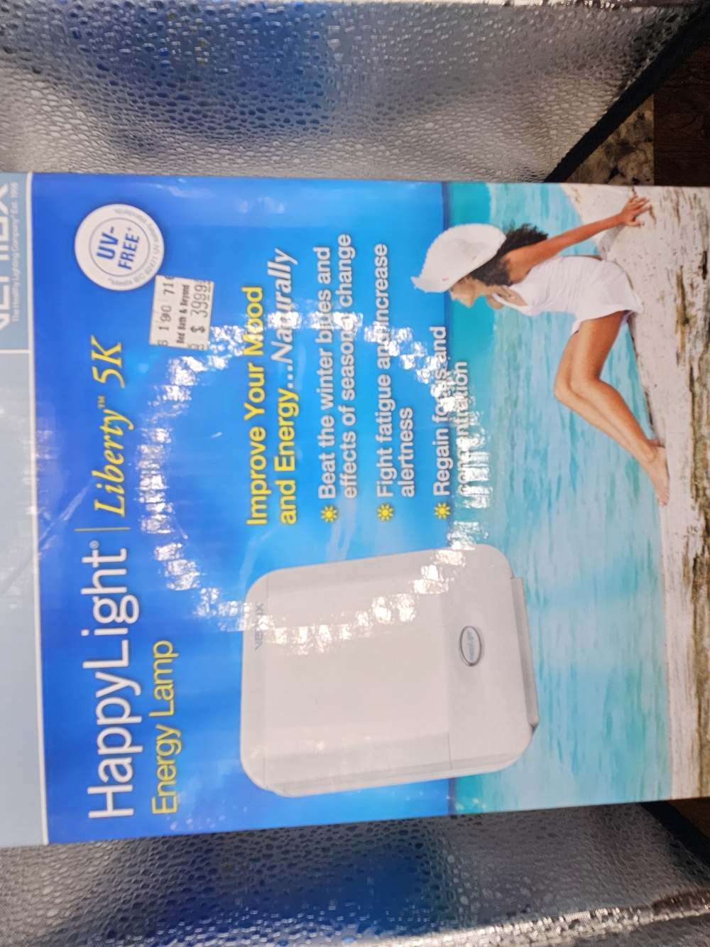 HappyLight Liberty 5K Energy Lamp - White
